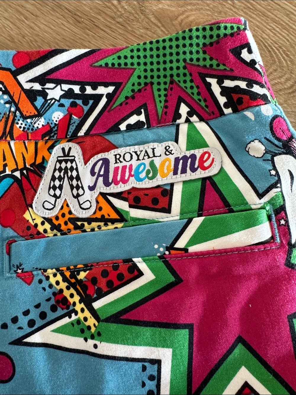 Royal & Awesome Partoon Ladies Skort - Picture 4 of 8